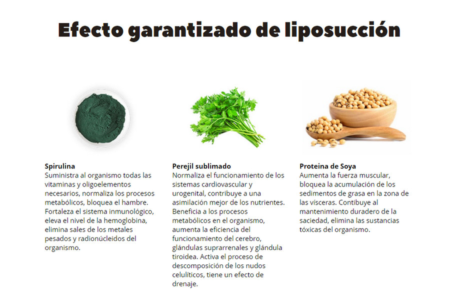 BeinShape ingredientes