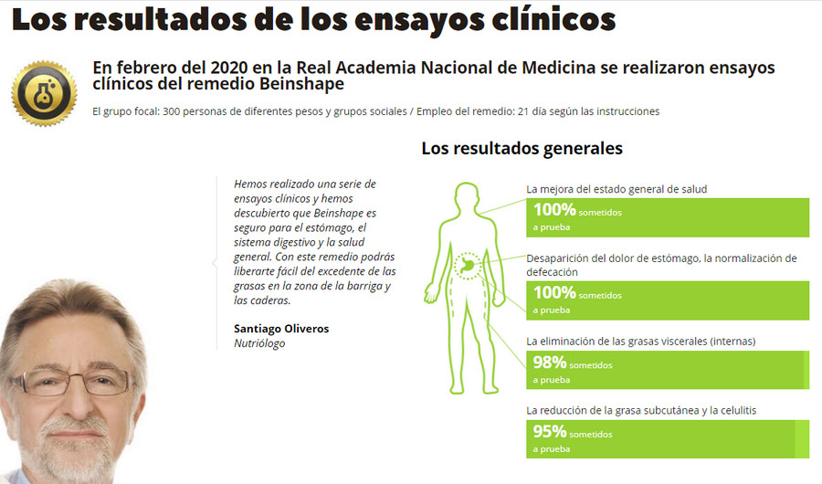 BeinShape como tomar